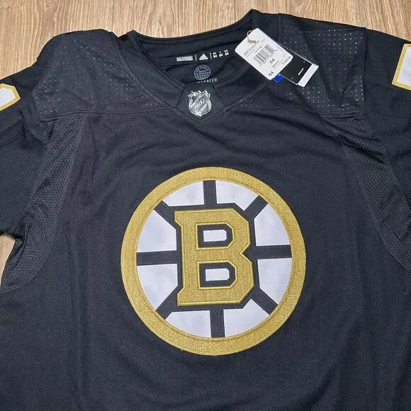 NWT Adidas Boston Bruins Hockey Jersey Black‎ Gold Taylor Hall #71